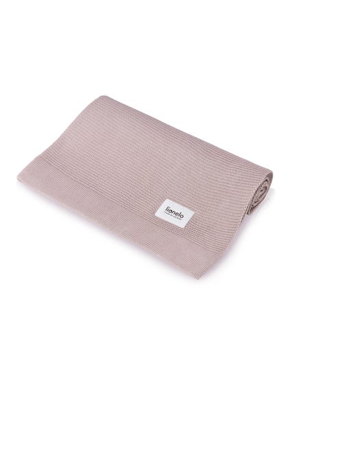Couverture bébé 100% coton LIONELO - Hypoallergénique - Antibactérien - 100 × 75 cm - Kiabi