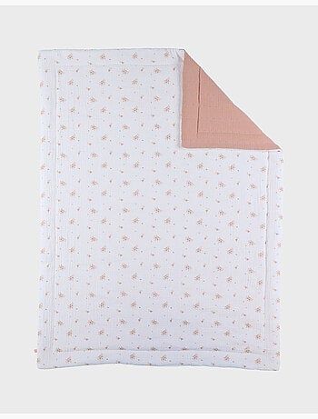 Couverture bébé 75*100cm, mousseline de coton bio Noukie's