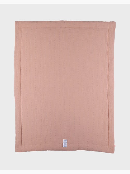 Couverture bébé 75*100cm, mousseline de coton bio Noukie's - Kiabi Couverture bébé 75*100cm, mousseline de coton bio Noukie's - Kiabi
