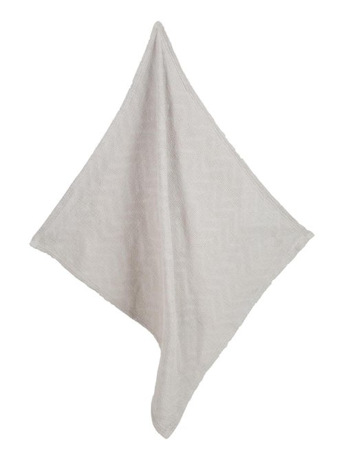 Couverture bébé à aspect tricoté en coton Bio - ROBA 'lil planet' - Kiabi