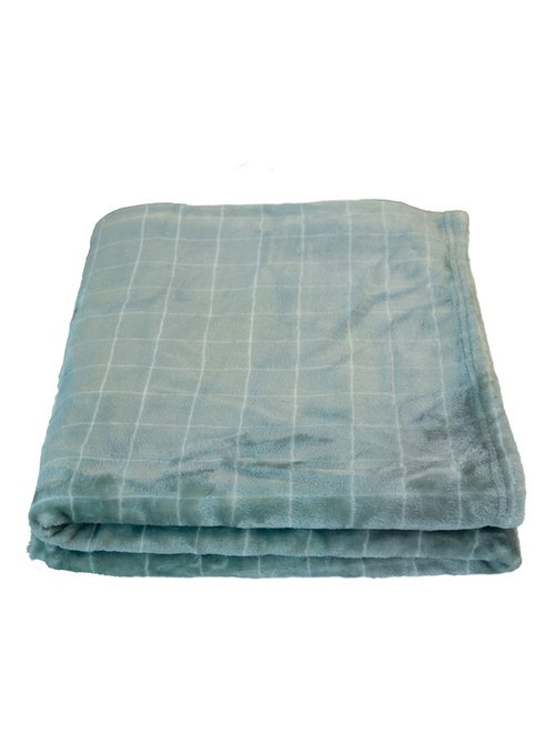 Couverture bébé à carreaux - Kiabi