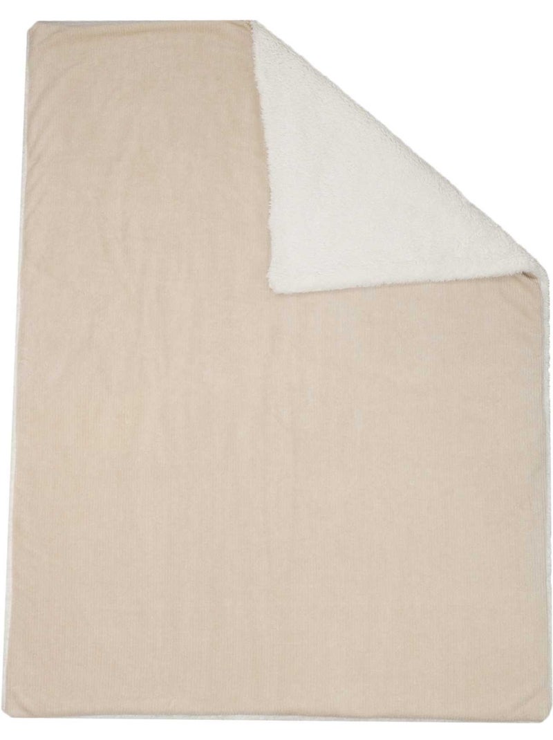 Couverture Bébé Beige - Kiabi