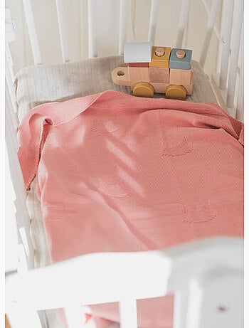Couverture bébé en coton - collection «petits chats»