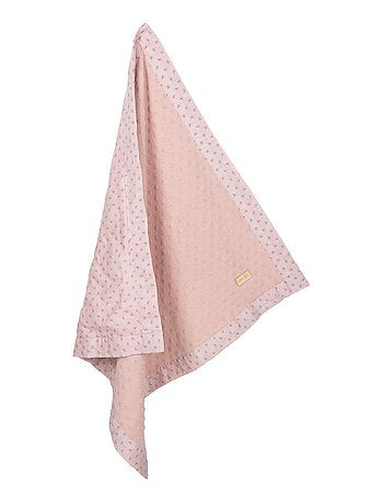 Couverture bébé en coton Bio motif pois en relief 'Roba lil planet'