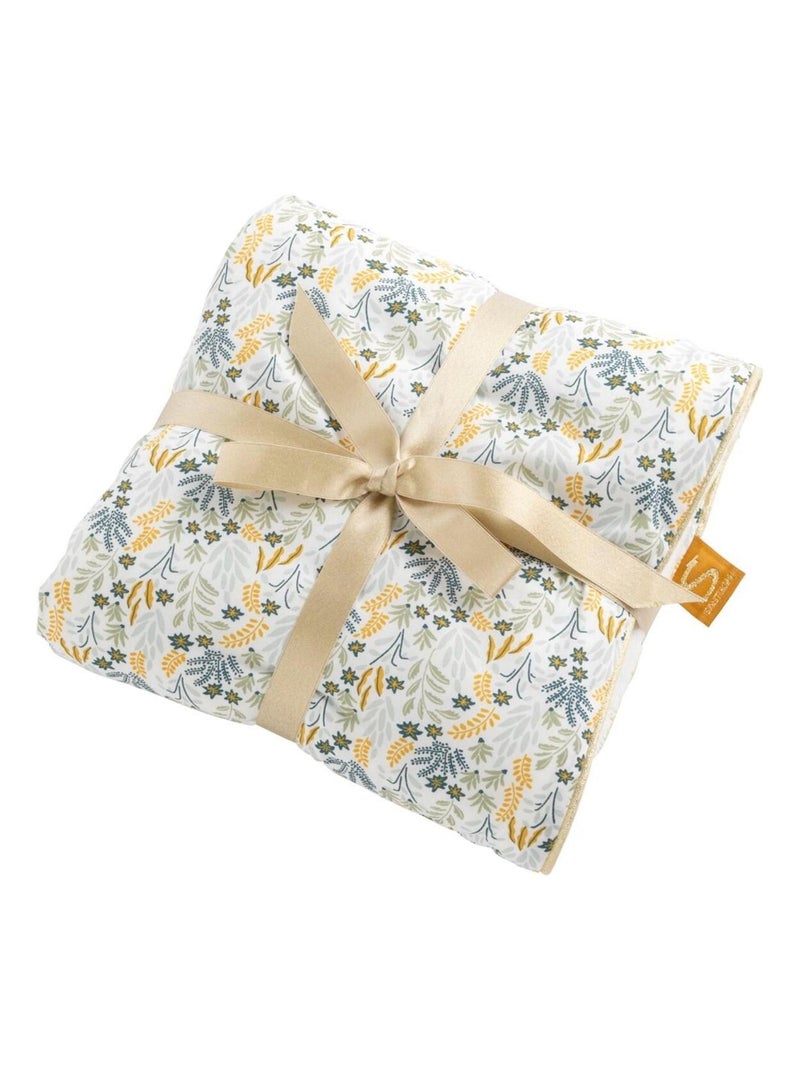 Couverture bébé en coton Blanc - Kiabi
