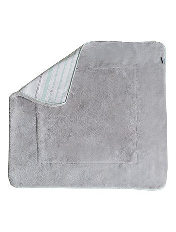 Couverture bébé en jersey de coton et polaire nuage 'Happy Cloud' ROBA