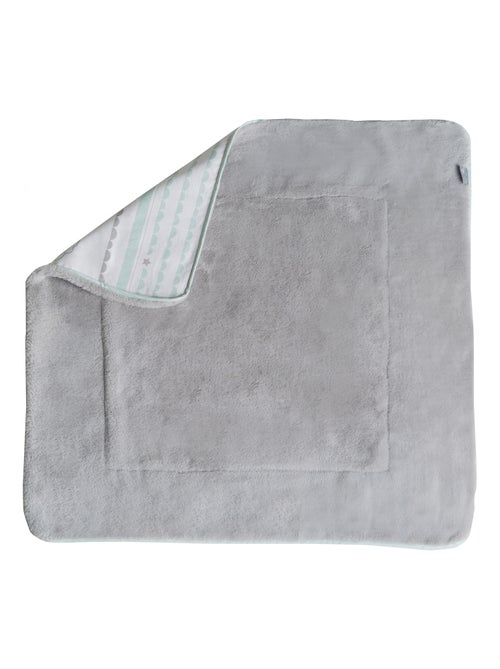 Couverture bébé en jersey de coton et polaire nuage 'Happy Cloud' ROBA - Kiabi
