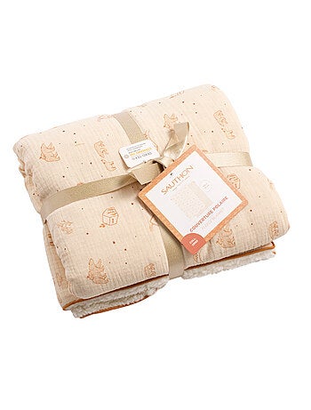Couverture bébé en sherpa - SAUTHON