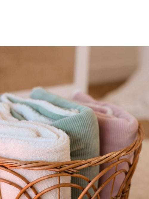 Couverture Bébé En Sherpa - Kiabi