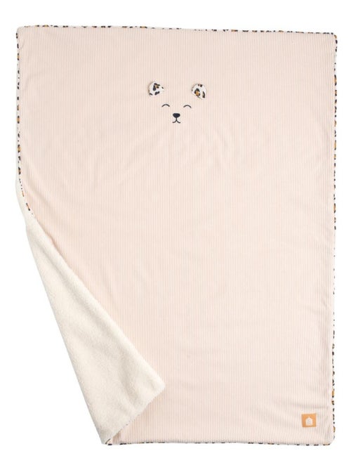 Couverture bébé en velours cotelé et polaire - SAUTHON - Kiabi