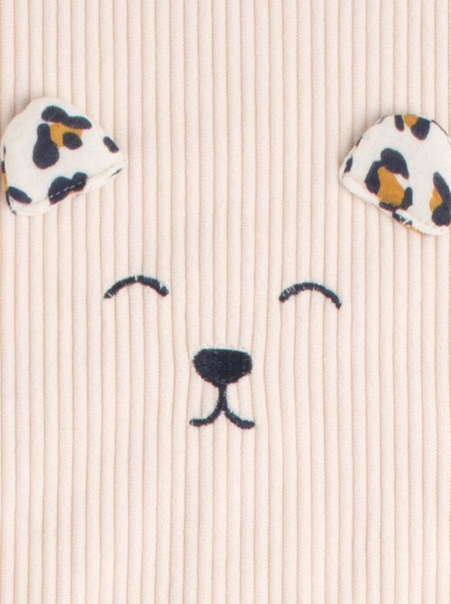 Couverture bébé en velours cotelé et polaire - SAUTHON - Kiabi