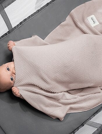 Couverture bébé et Lange en bambou naturel LIONELO