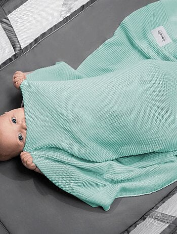 Couverture bébé et Lange en bambou naturel LIONELO