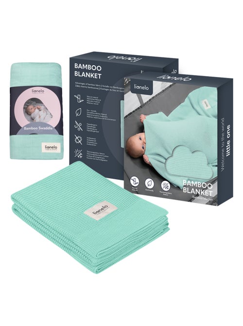 Couverture bébé et Lange en bambou naturel LIONELO - Kiabi