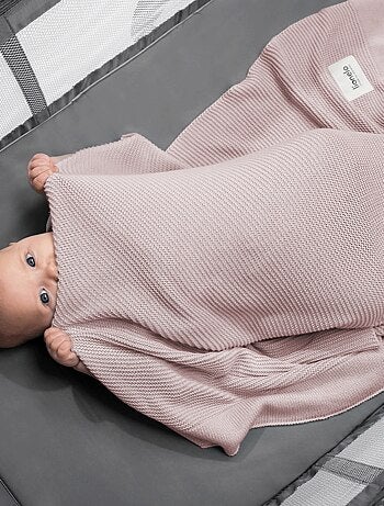 Couverture bébé et Lange en bambou naturel LIONELO