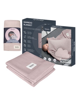 Couverture bébé et Lange en bambou naturel LIONELO