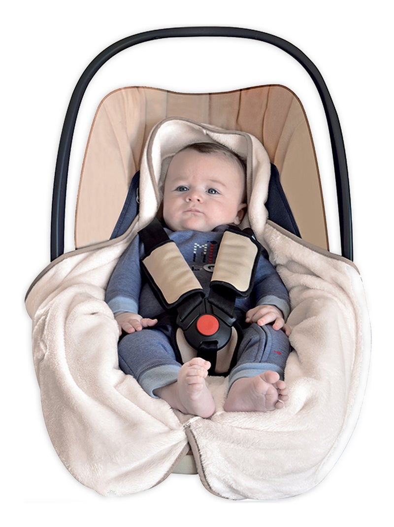 COUVERTURE BEBE EVOLUTIVE Beige - Kiabi