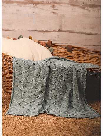 Couverture bébé plume 100% coton