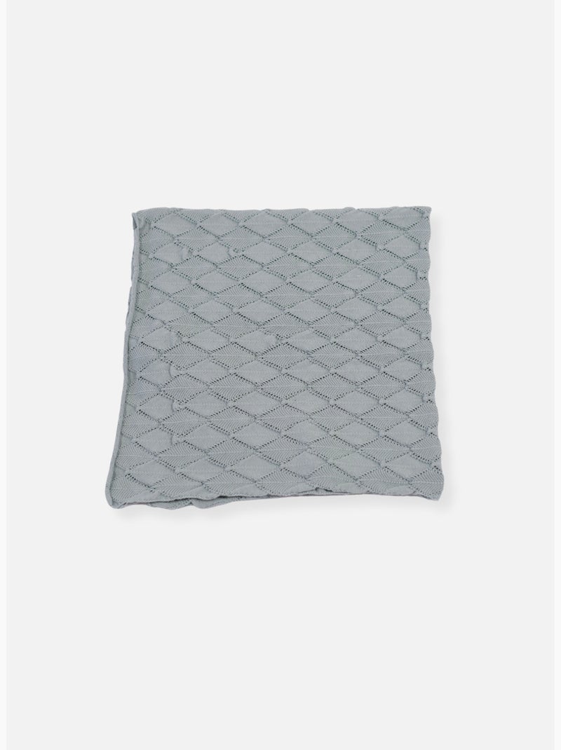 Couverture bébé plume 100% coton Bleu - Kiabi