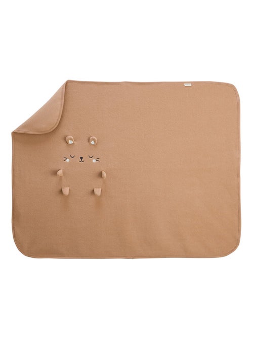 Couverture bébé polaire Mini Loutre - Kiabi