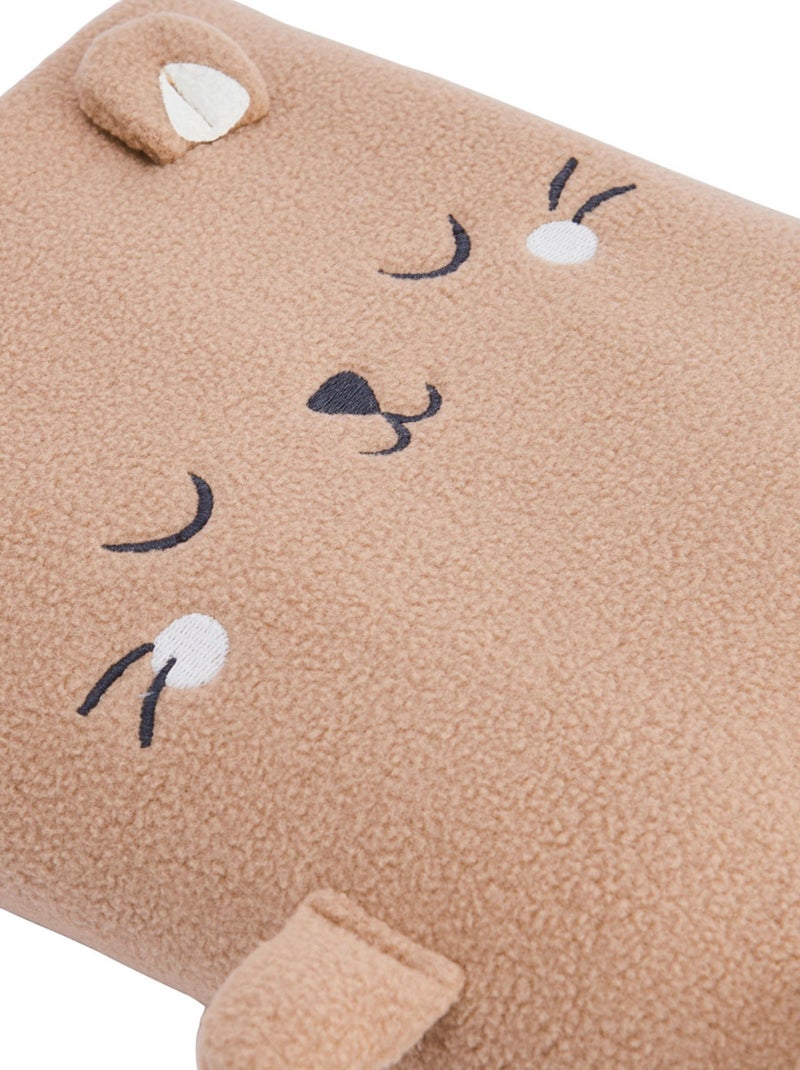 Couverture bébé polaire Mini Loutre Beige foncé - Kiabi