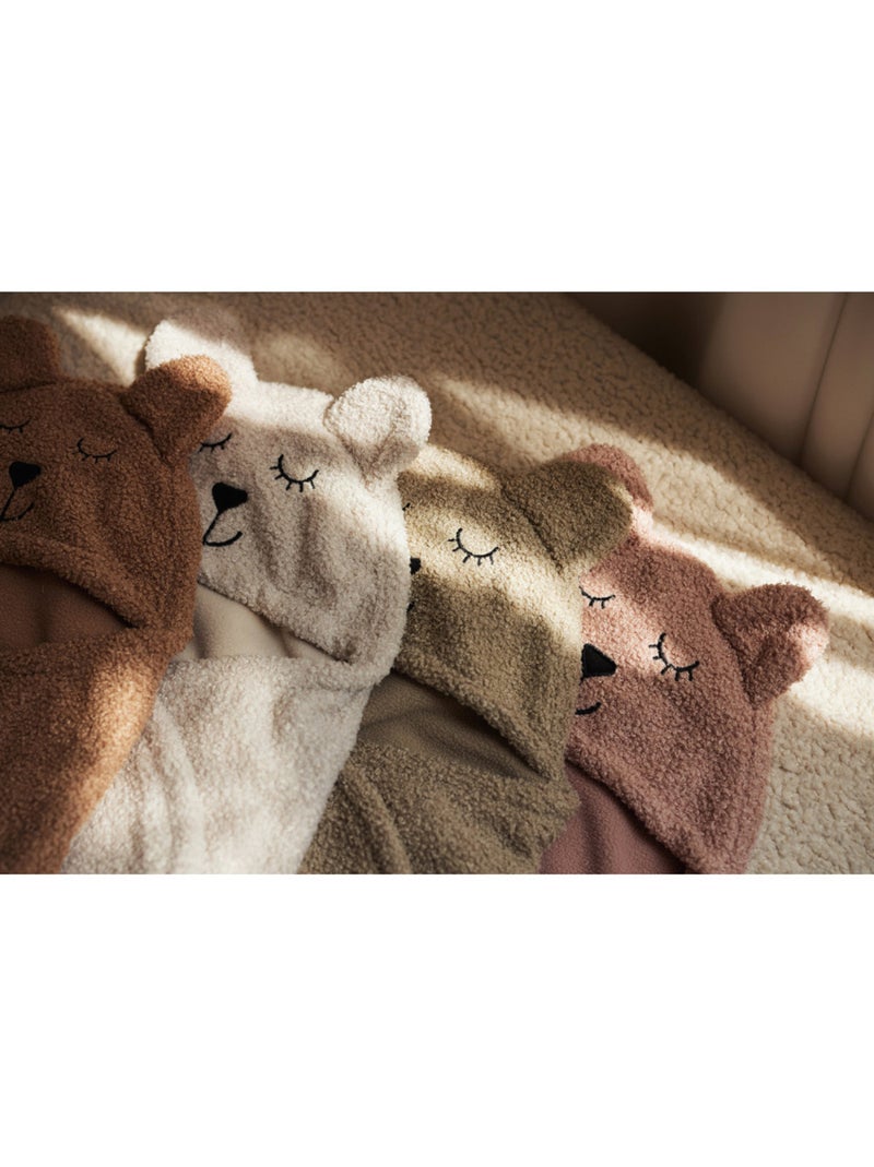 Couverture bébé portefeuille Bunny Jollein Beige - Kiabi
