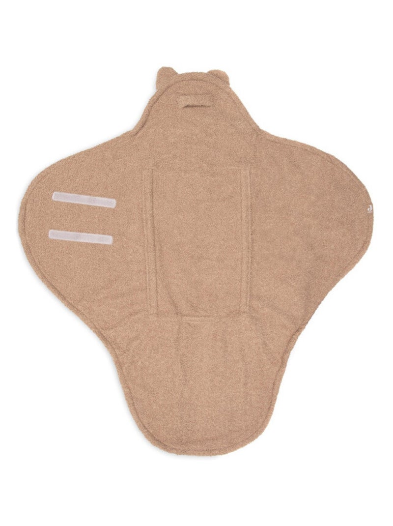 Couverture bébé portefeuille Bunny Jollein Marron - Kiabi