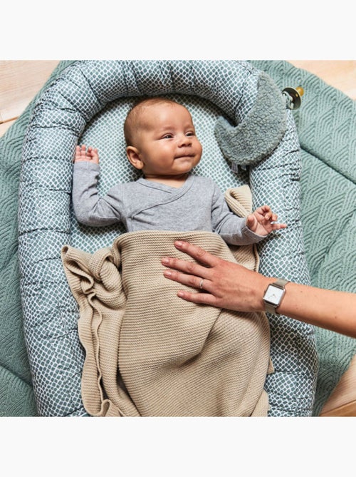 Couverture Berceau Basic Knit en coton Jollein - Kiabi