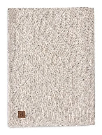 Couverture berceau Check Knit en coton Jollein