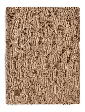 Couverture berceau Check Knit en coton Jollein