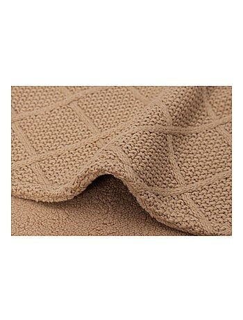 Couverture berceau Check Knit en coton Jollein