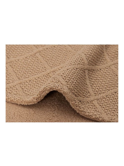 Couverture berceau Check Knit en coton Jollein - Kiabi Couverture berceau Check Knit en coton Jollein - Kiabi