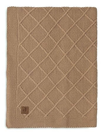 Couverture berceau Check Knit en coton Jollein