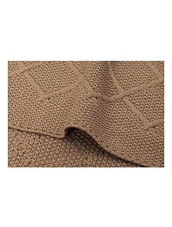 Couverture berceau Check Knit en coton Jollein