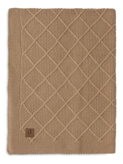 Couverture berceau Check Knit en coton Jollein - Kiabi