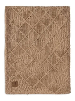 Couverture berceau Check Knit en coton