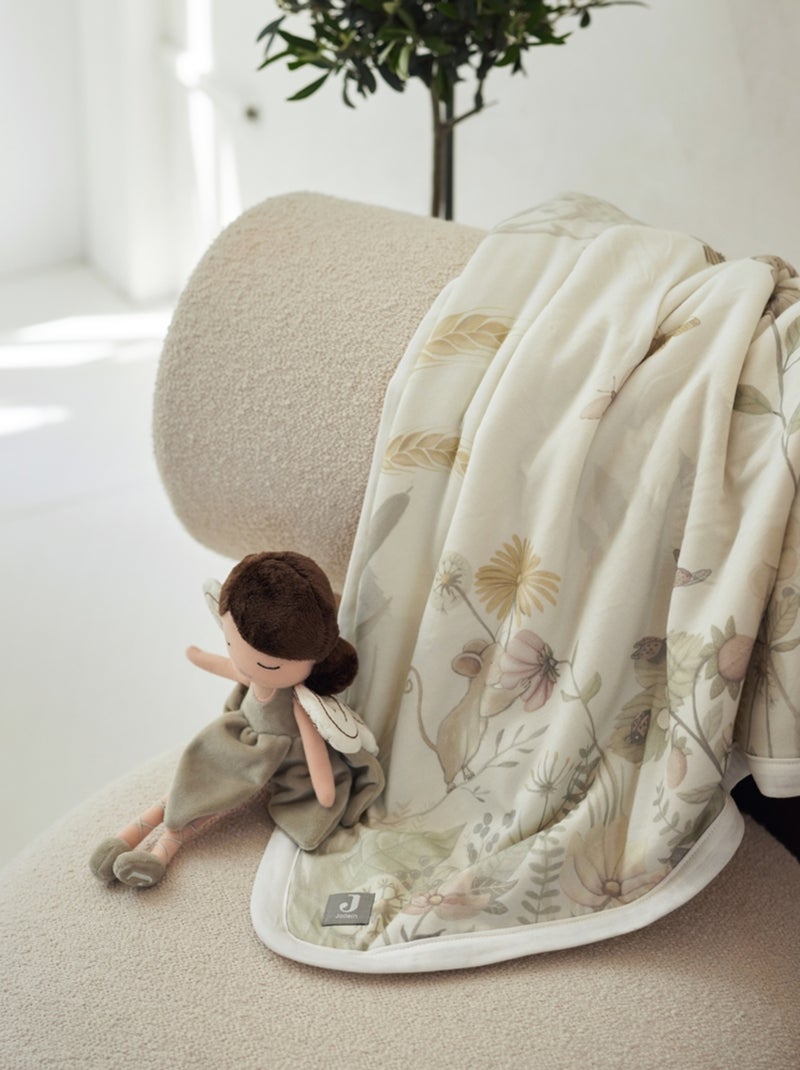 Couverture berceau Cosy Knit en coton Jollein Blanc - Kiabi