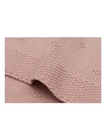 Couverture berceau Cosy Knit en coton Jollein