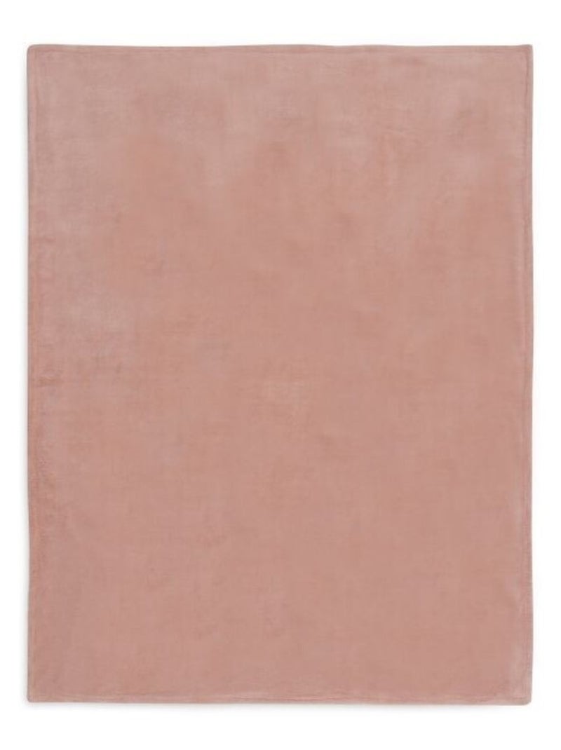 Couverture berceau Cosy Knit en coton Jollein Rose - Kiabi