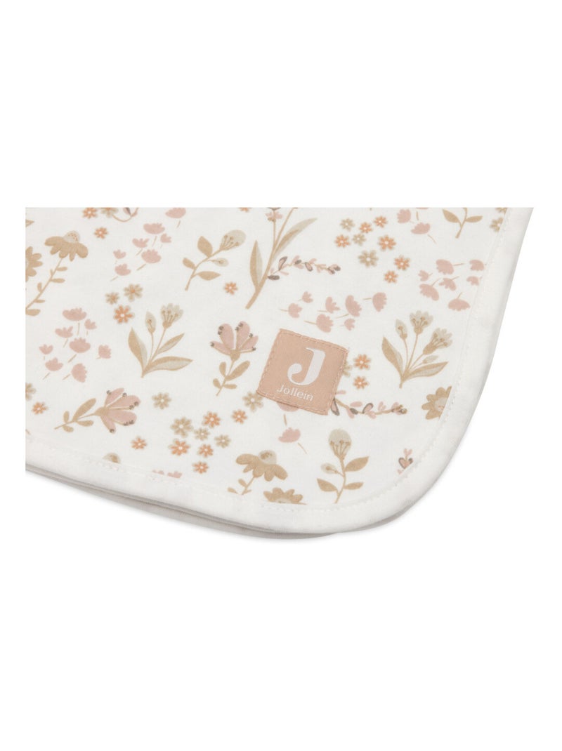 Couverture berceau en coton Bloomy Jollein Rose - Kiabi