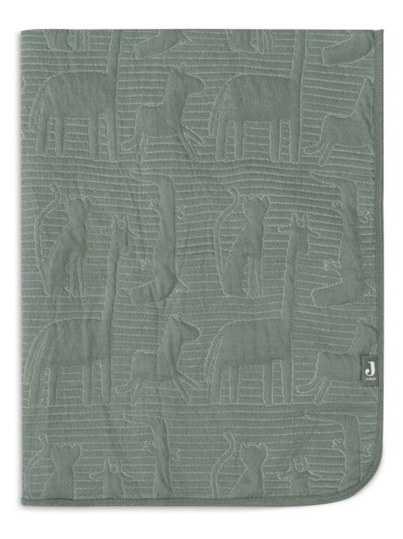 Couverture berceau en coton Jollein Vert - Kiabi