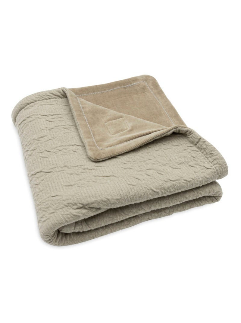 Couverture berceau en coton Jollein Vert - Kiabi