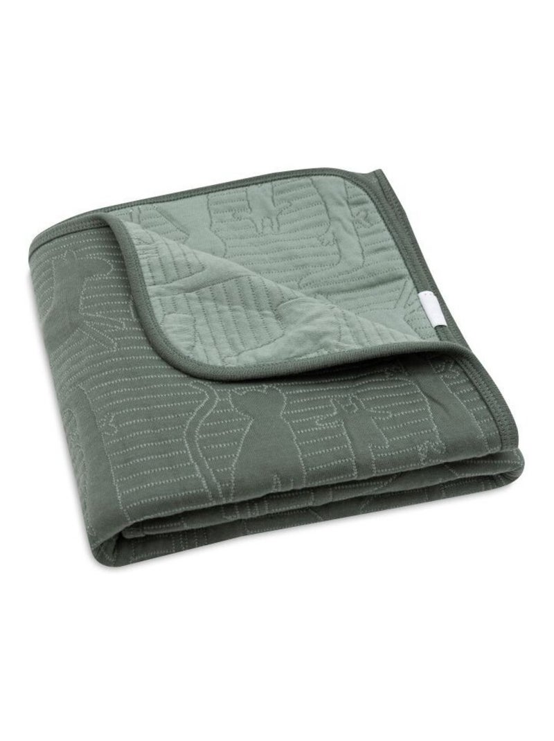 Couverture berceau Jungle Jambo en coton Jollein Vert - Kiabi