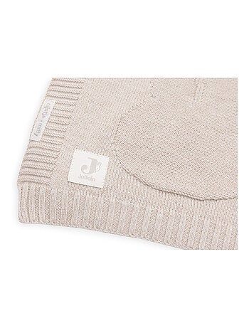 Couverture berceau Cosy Knit en coton Jollein