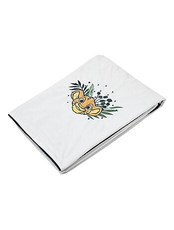 Couverture bi-matière Roi Lion Star - 100x150 cm