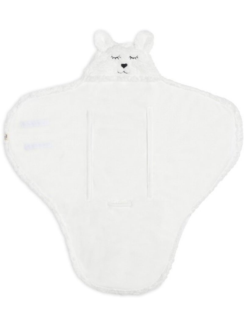 Couverture câline Bunny Neige Blanc - Kiabi