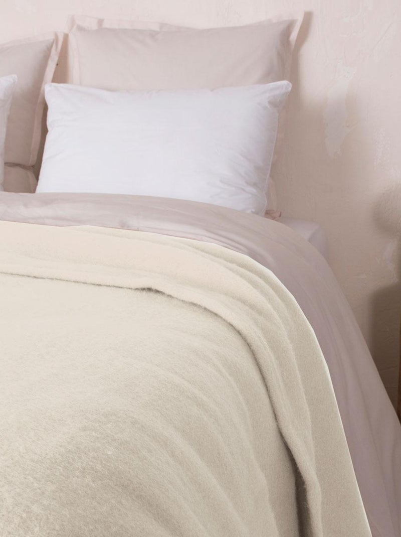 Couverture Chamonix Naturel - DODO Blanc - Kiabi