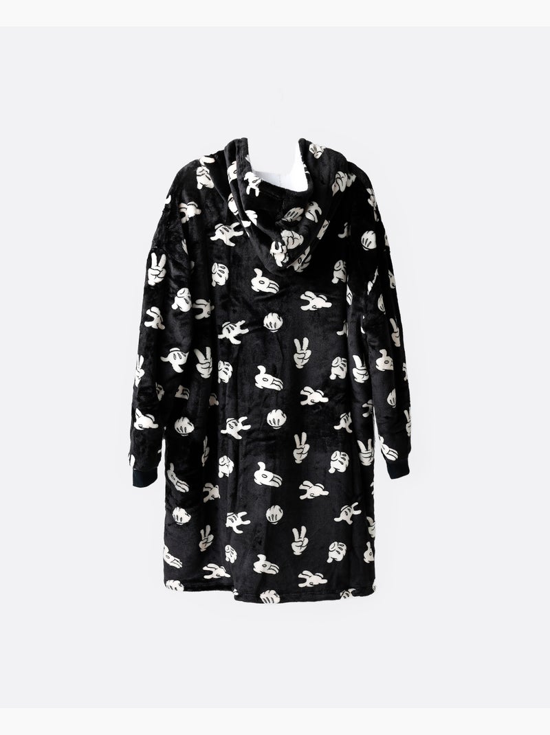 Couverture chaude à manches longues Disney Mickey câlins pour garçons Gris foncé - Kiabi