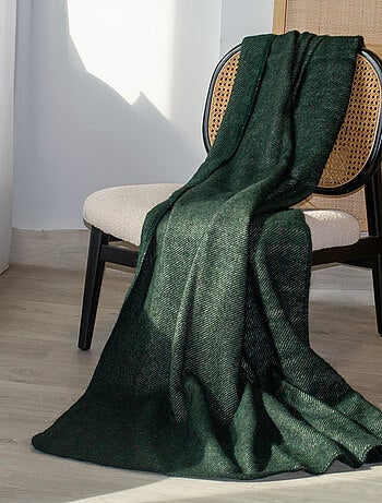 Couverture chaude laine et mohair