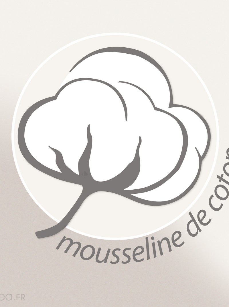 Couverture courtepointe ELZA Camel - Kiabi